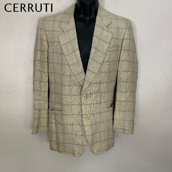 Nino Cerruti Pure Linen Blazer EU 50R US 40R Gently worn Made in Italy